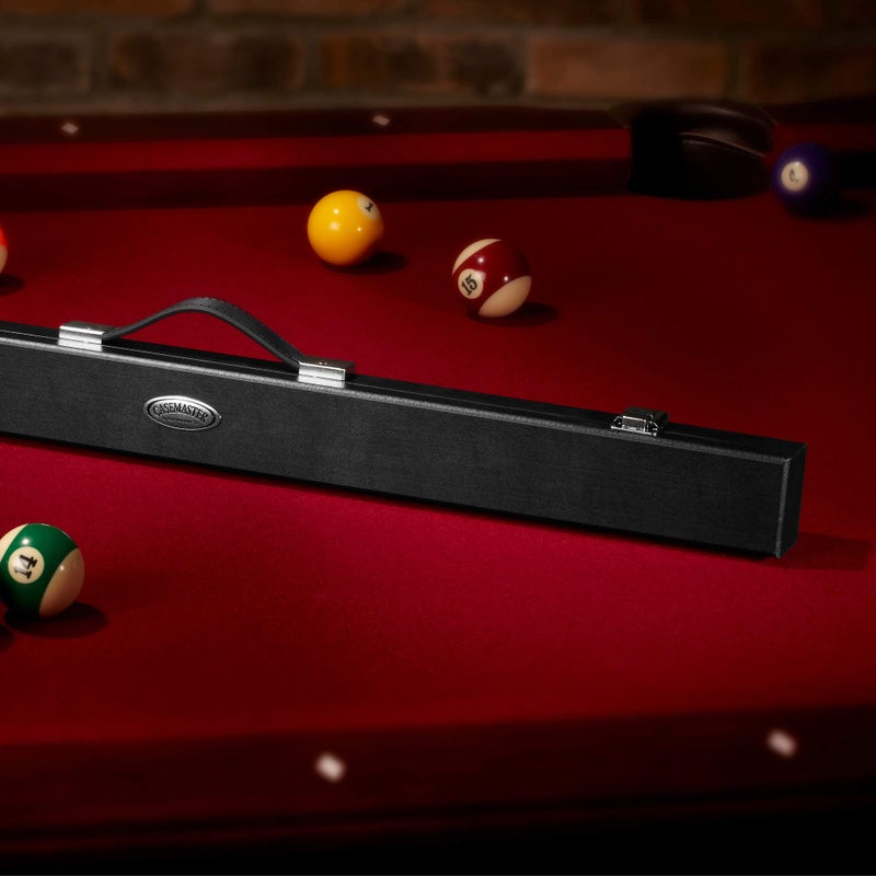 Casemaster by GLD Products Deluxe Billiard/Pool Cue Hard Case, Holds 1 Complete 2-Piece Cue (1 Butt/1 Shaft), Black - Image 2